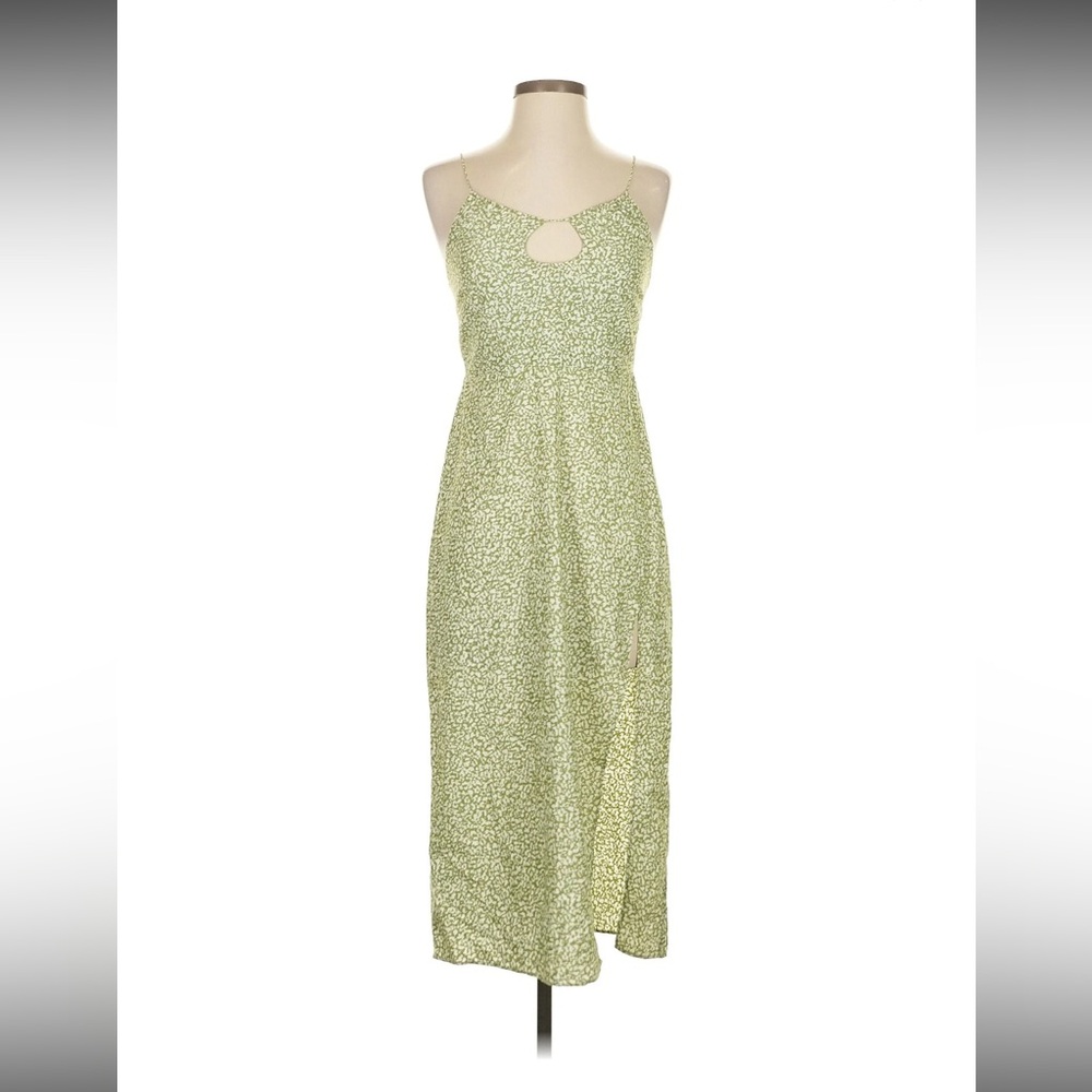 Abercrombie & Fitch Green Speckled Dress